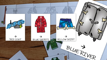 Slovíčka pralesního mužíčka - CLOTHES AND COLORS