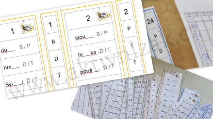 PÁROVÉ SOUHLÁSKY - LEVELKY