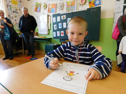 S Aktivním žákem u zápisu do 1. třídy 