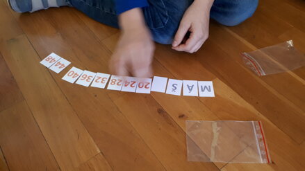Násobky se vzkazem