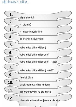 Páteřovky V. pro malotřídní školy