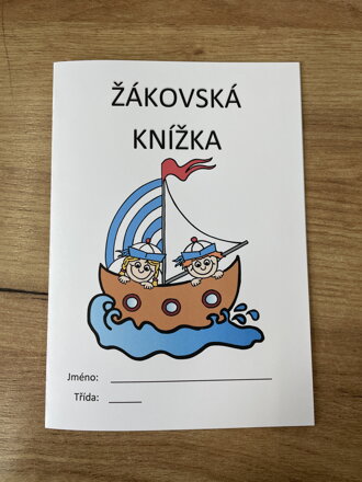 Žákovská knížka pro prvňáčky 2024/25 - edice námořníci