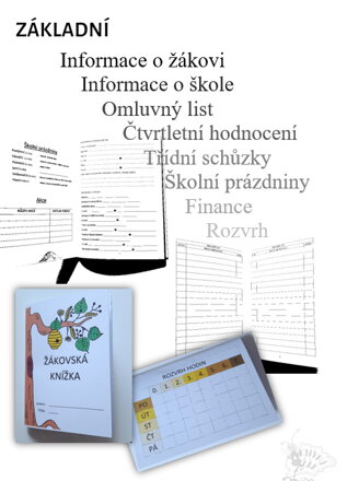 Žiacka knížka pro prvňáčky 2024/25 - edice lípa