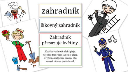 Gradované čtení - povolání