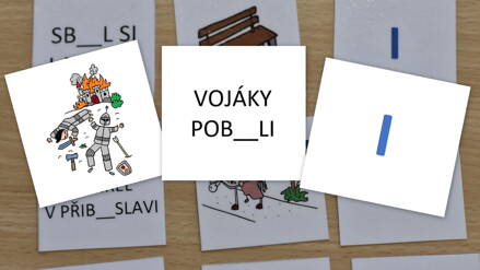 VYJMENOVANÁ SLOVA PO B– TRIO KARTY 